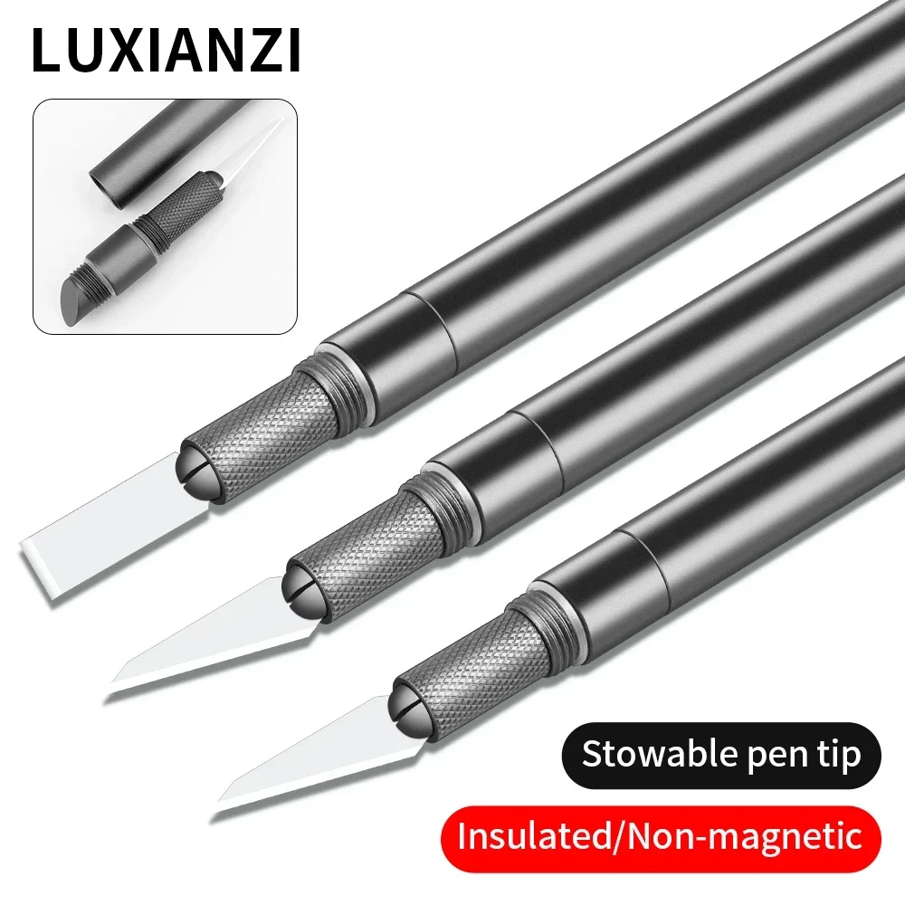 LUXIANZI Ceramics Blade Carvin - Pocket Knife Ceramic ulasan dan harga