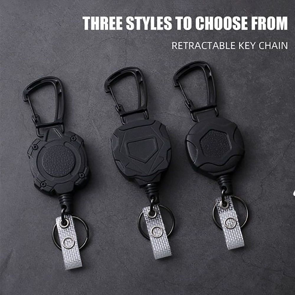 Retractable Badge Holder Heavy - Edc Carry Card ulasan dan harga