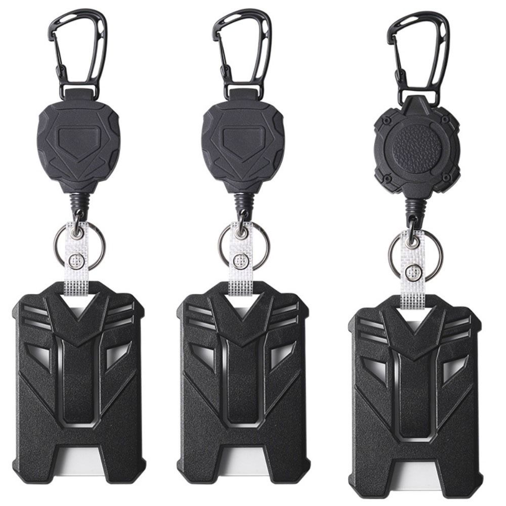 Retractable Badge Holder Heavy - Edc Carry Card ulasan dan harga