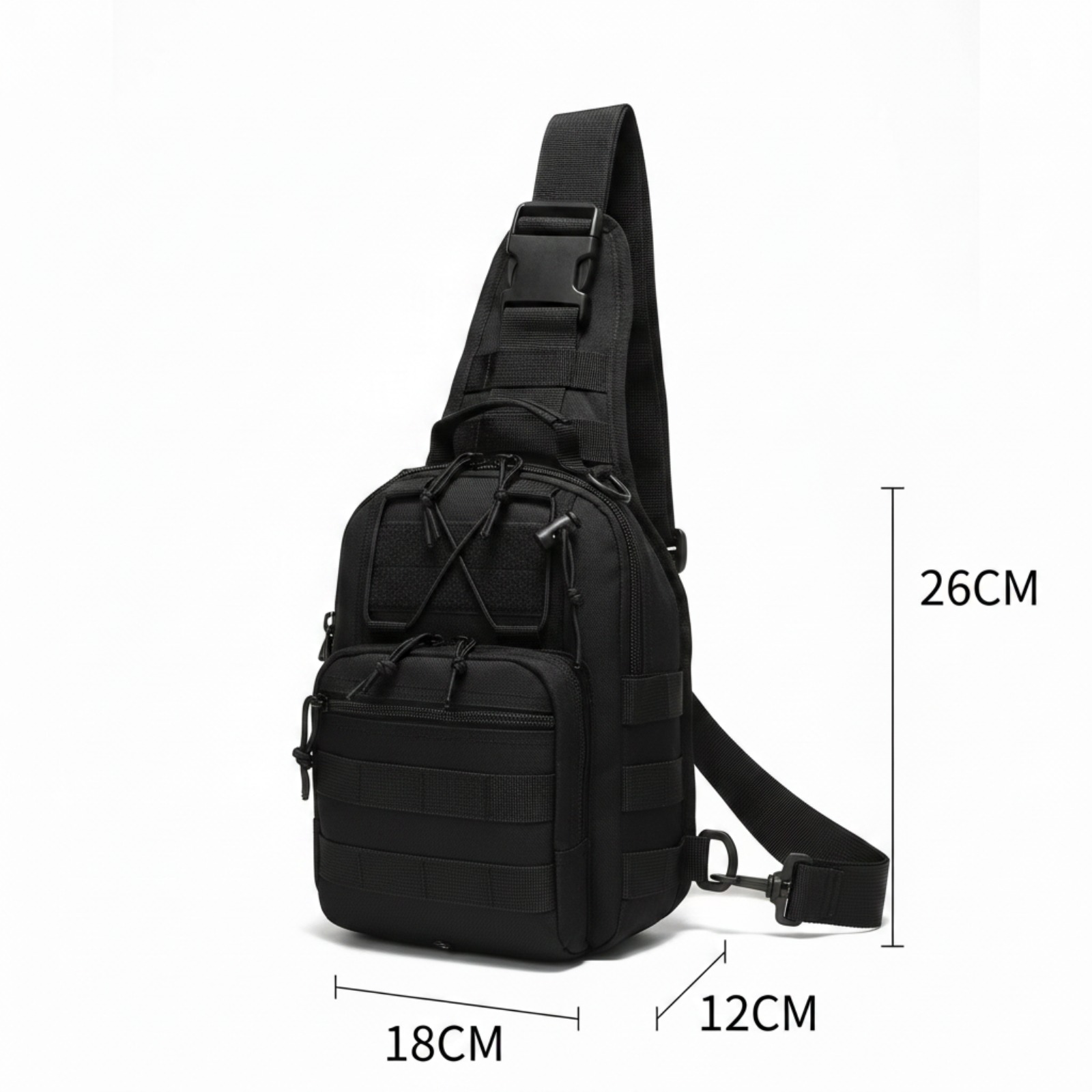 Tactical Sling Chest Pack Dura - Edc Everyday Carry Bag ulasan dan harga