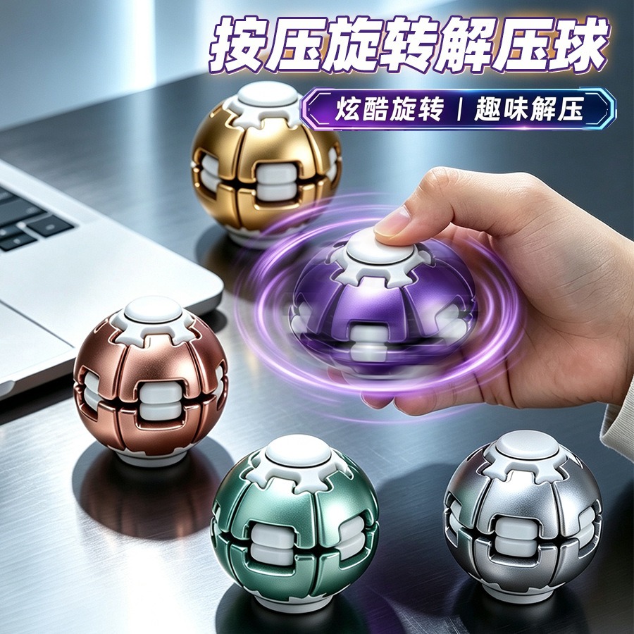 3D Printed Hamburg Multicolor  - Fidget Spinner Bearing ulasan dan harga