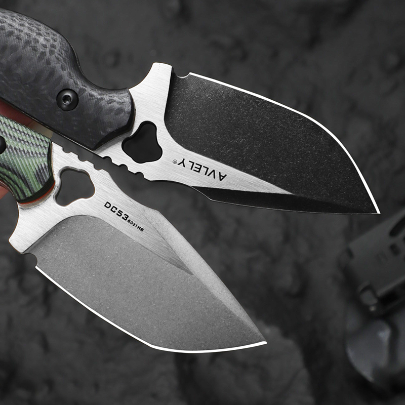 High-hardness DC53 steel strai - Edc Fixed Blade Deep Carry ulasan dan harga