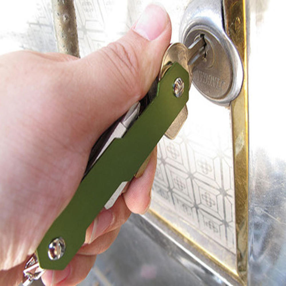 Smart Key Organizer Holder Pou - Edc Carry Card ulasan dan harga