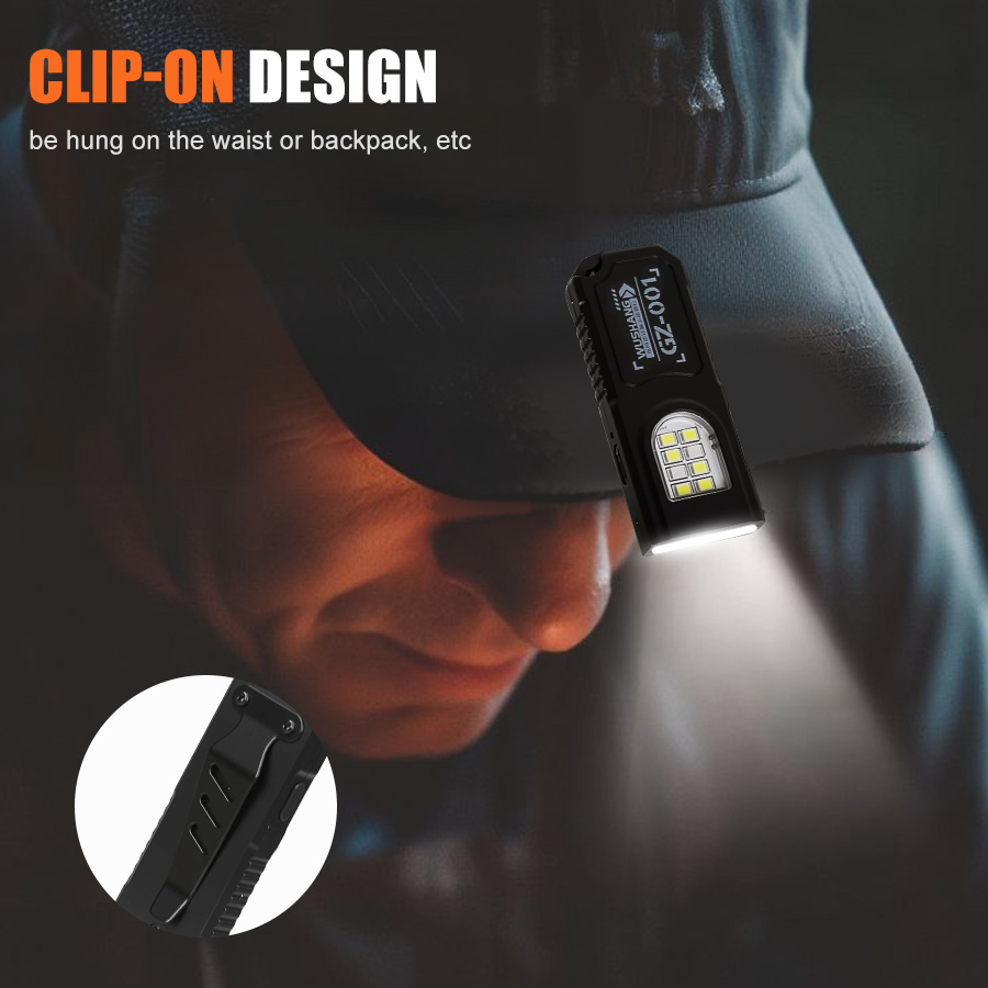 Multifunctional Keychain Flash - Keychain Flashlight ulasan dan harga