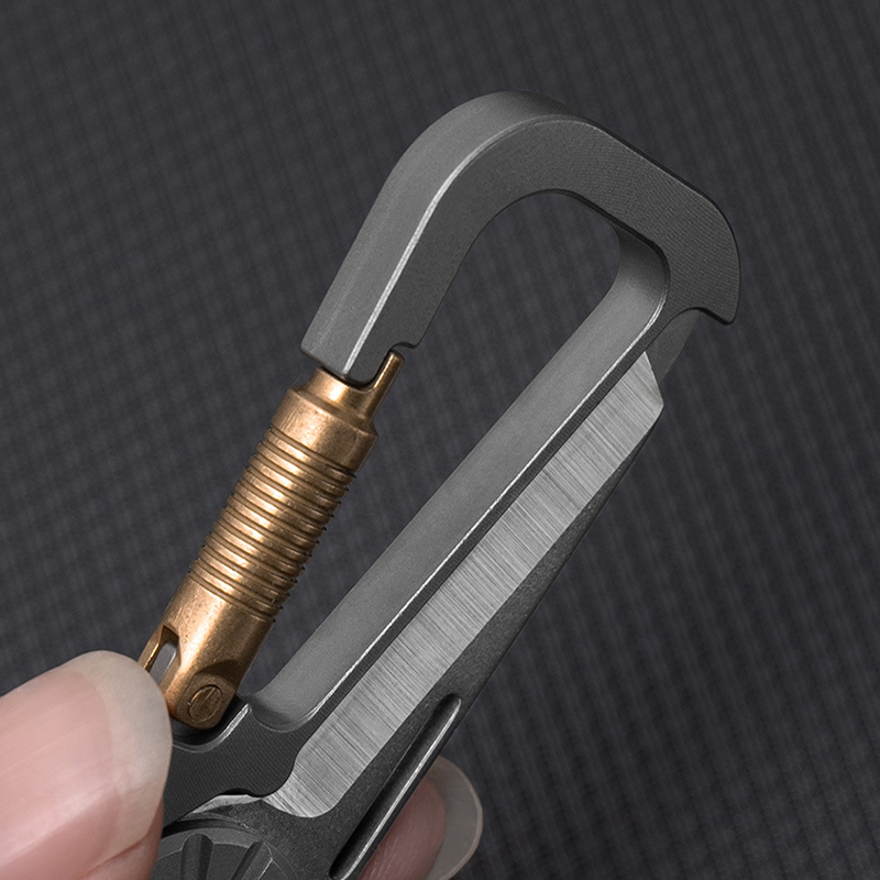 Titanium Alloy Car Keychain fo - Edc Carry Essentials ulasan dan harga