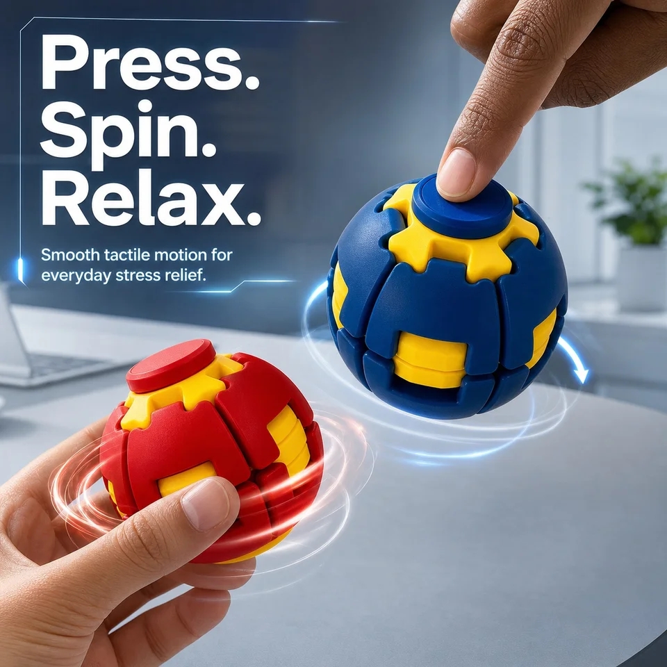 Mini Portable 3D Printed Fidge - Fidget Spinner Bearing ulasan dan harga