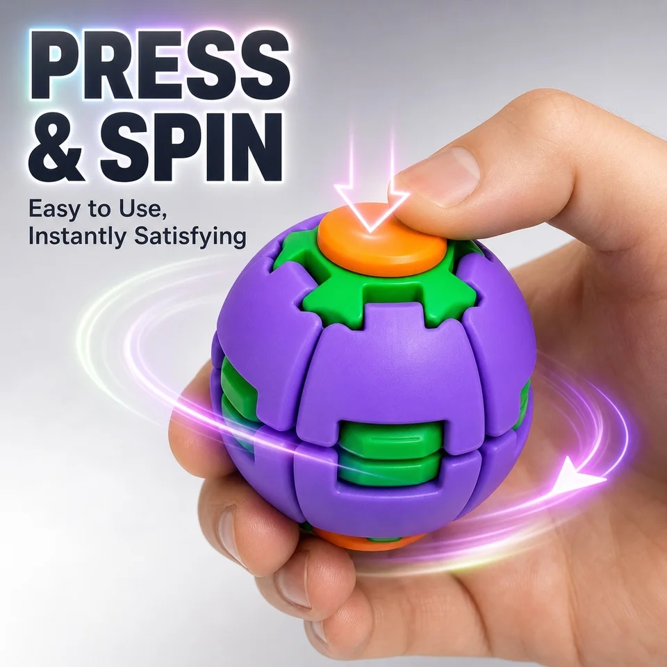 Mini Portable 3D Printed Fidge - Fidget Spinner Bearing ulasan dan harga