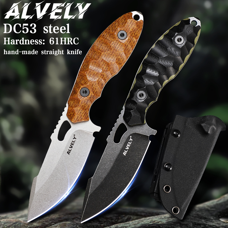 EDC Outdoor Knife, Small Fixed - Edc Fixed Blade Deep Carry ulasan dan harga