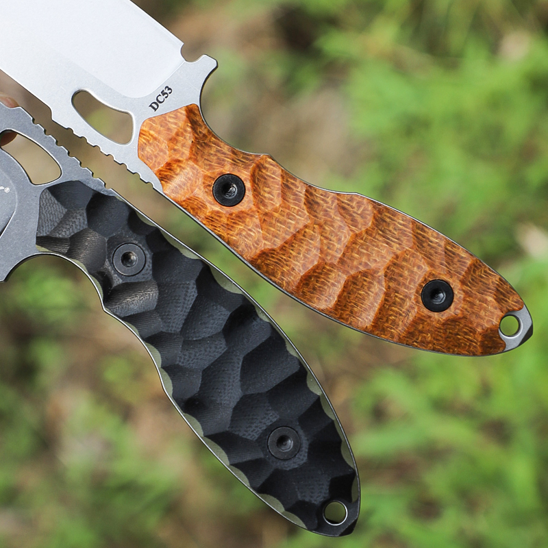 EDC Outdoor Knife, Small Fixed - Edc Fixed Blade Deep Carry ulasan dan harga