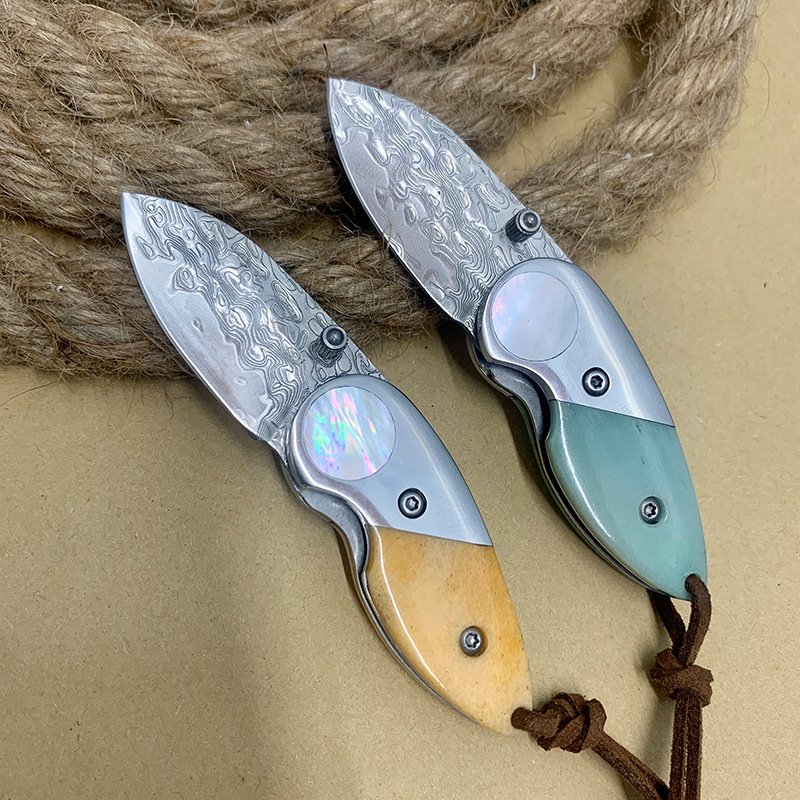 RHON Mini Size Thumb Open Pock - Edc Pocket Carry Fixed Blade ulasan dan harga