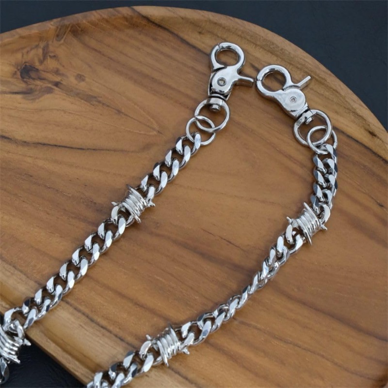 Biker Wallet Chain for Men Boy - Wallet Slim Titanium ulasan dan harga