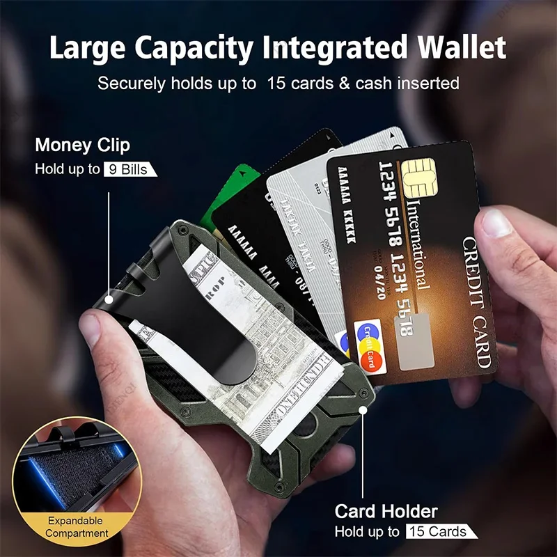 EDC Wallets Outdoor Card Holde - Edc Carry Card ulasan dan harga