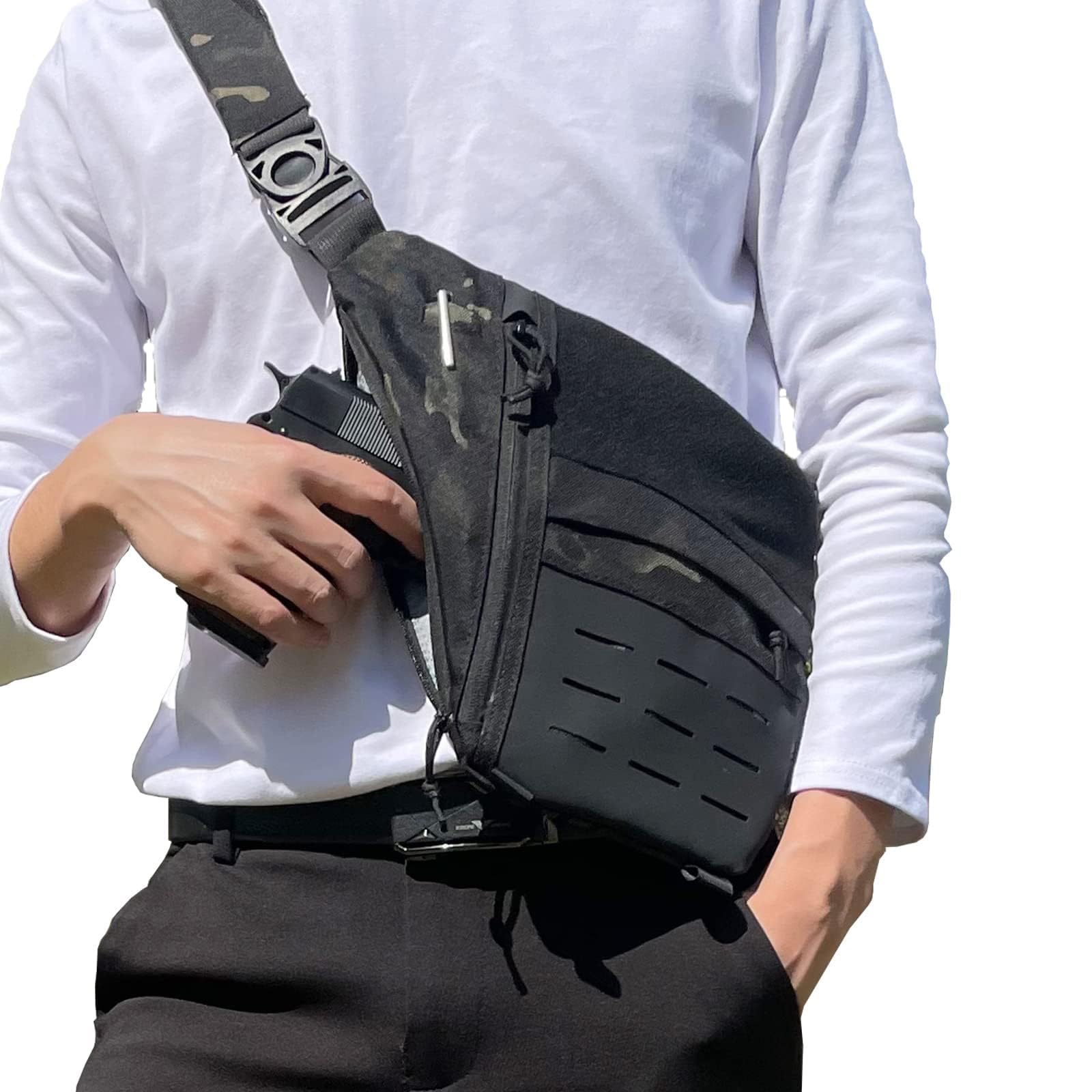 Tactical Bag Concealed Gun Bag - Edc Concealed Carry Backpack ulasan dan harga