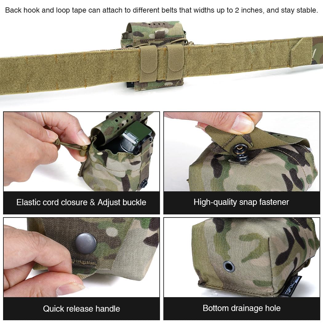 Tactical M67 Frag Grenade Pouc - Edc Carry Backpack ulasan dan harga