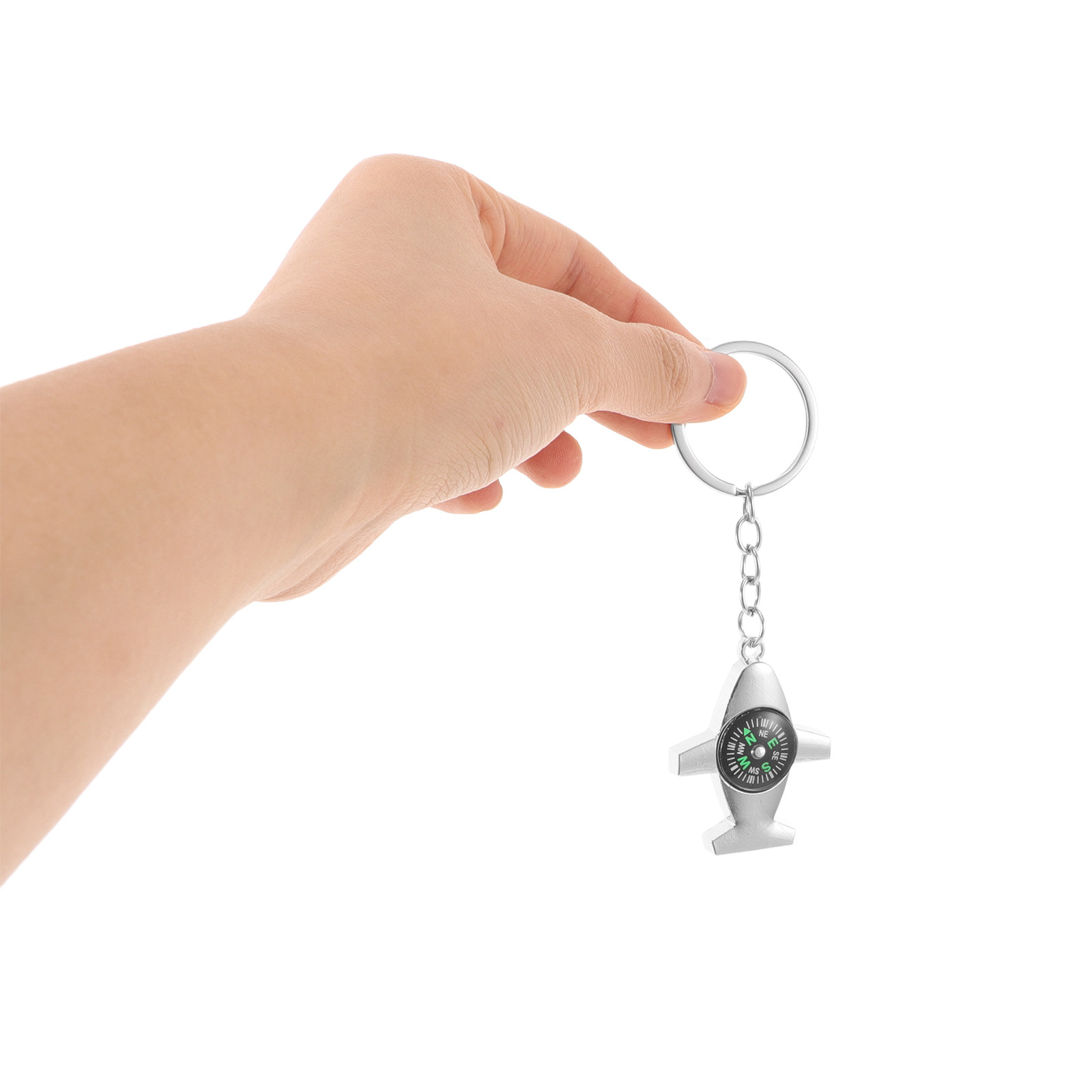 2Pcs Mini Compass Keychain Hik - Compass Keychain Mini ulasan dan harga