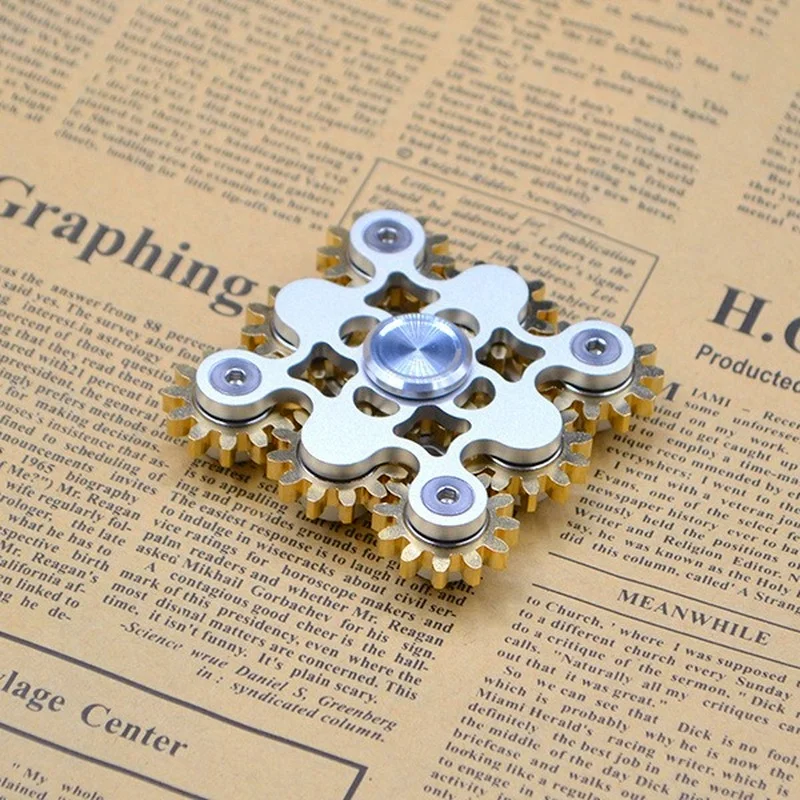 9 Gears Hand Spinner High Qual - Fidget Spinner Bearing ulasan dan harga