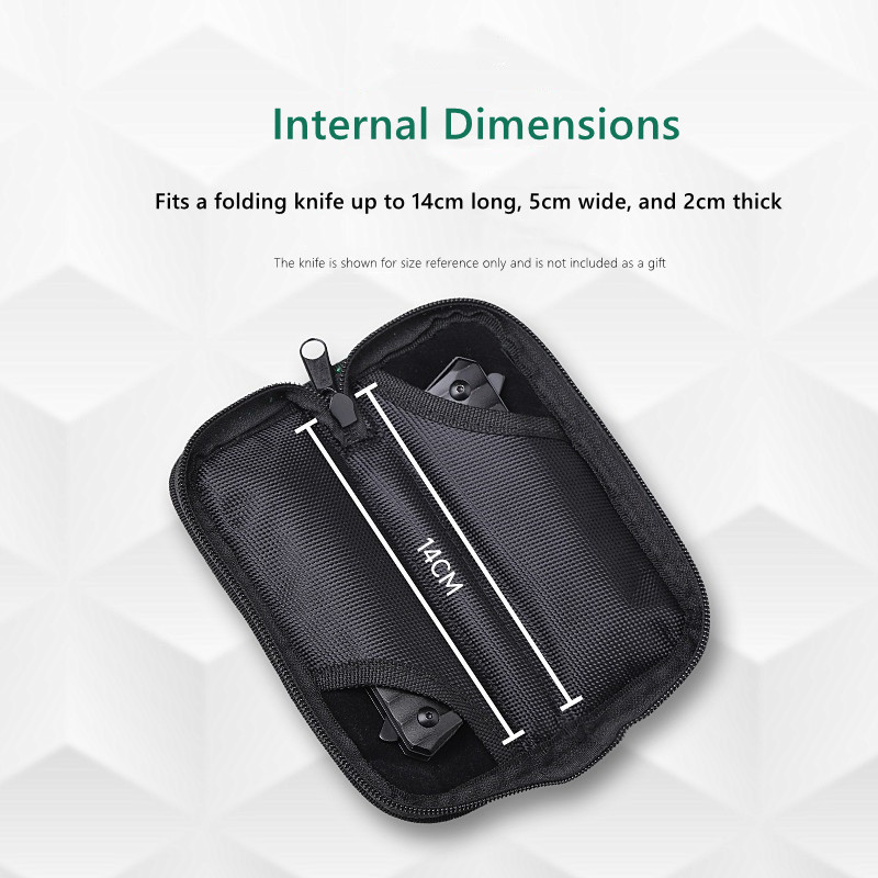 Portable Knife Sheath, Nylon F - Edc Carry Pocket Pouch ulasan dan harga