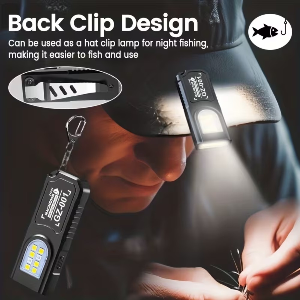 Mini COB LED Keychain Flashlig - Keychain Flashlight ulasan dan harga